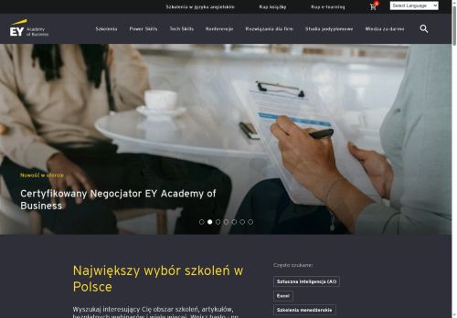 ERNST & YOUNG Sp. z o.o. ACADEMY OF BUSINESS Sp. k.